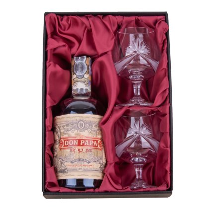 don papa se sklenicemi 250ml masle