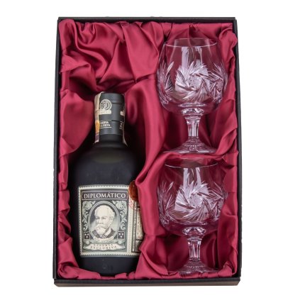 diplomatico reserva exclusiva se sklenicemi 250ml vetrnik