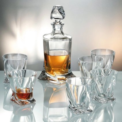 133 5 crystalite bohemia kristalovy whisky set quadro 1 6(1)