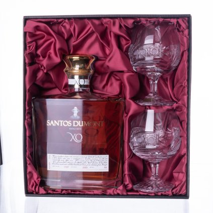 santos dumont xo se sklenicemi 250ml kometa