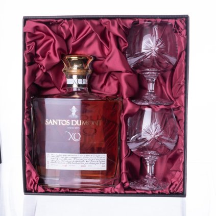 santos dumont xo se sklenicemi 280ml masle