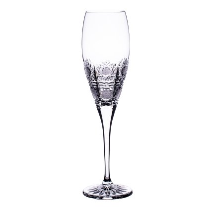 Broušené sklenice na sekt 150ml, Klasika (Ks - skleničky 6 skleniček v balení)