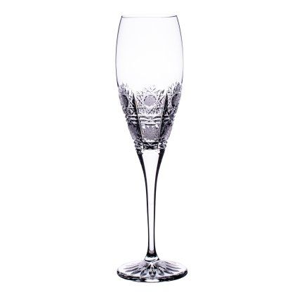 Broušené sklenice na sekt
