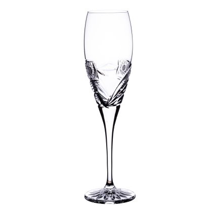 Broušené sklenice na sekt 150ml, Kometa (Ks - skleničky 6 skleniček v balení)