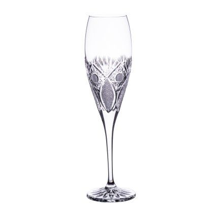 Broušené sklenice na sekt