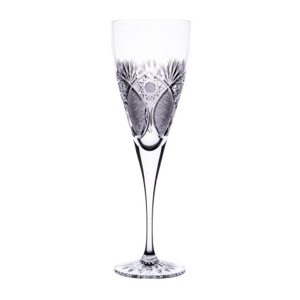 Broušené sklenice na bílé víno 260ml, Exclusive (Ks - skleničky 6 skleniček v balení)