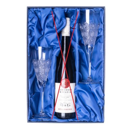 darkovy set na vino se sklenicemi 260ml klasika