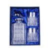 Broušený whisky set