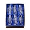 Broušené sklenice na panáky v dárkovém balení