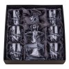 Quadro whisky set se skleničkami 340ml, Mašle (Balení Dárkové balení , Varianty setu Karafa + 6 skleniček)