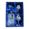 Sada na rum (brandy) se skleničkami 250ml - okno na pískování, Kometa (Varianty setu Karafa + 4 skleničky)