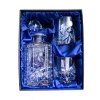 Whisky set se skleničkami 330ml - okno na pískování, Větrník (Varianty setu Karafa + 4 skleničky)