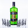 becherovka 07l a 6ks sklenicek 50ml masle