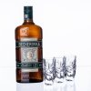 becherovka nefiltrovana 05l a 3ks sklenicek 50ml masle