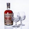 Sada sklenic s alkoholem