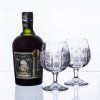 Sklenice broušené s alkoholem