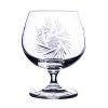 Broušené sklenice na rum , brandy , koňak