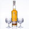 Broušené sklenice s alkoholem