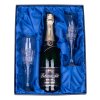 Bohemia Sekt Demi Sec se skleničkami 150ml, Klasika (Sampus set - pocet sklenicek 4 ks broušených skleniček)