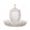 bowle set broušené sklo