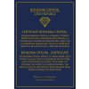 Certifikát Bohemia Crystal