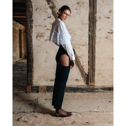 Unique dead stock lace Shirt