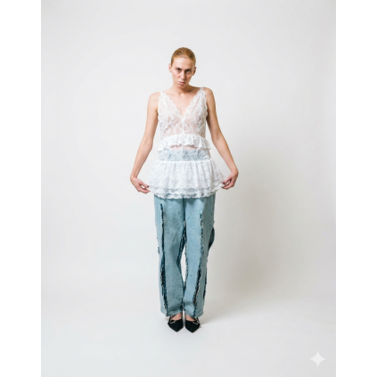 Unique Lace Top