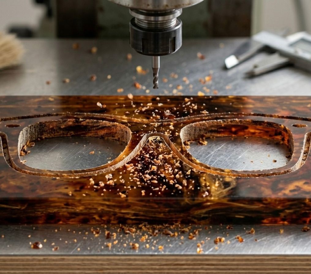 Sluneční brýle z acetátu