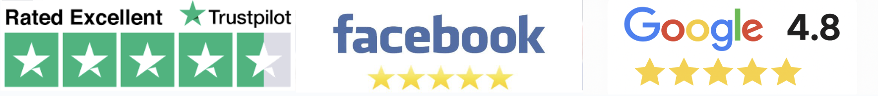 Recenzie: Trustpilot Excellent, Facebook 5 hviezdičiek, Google 4,8