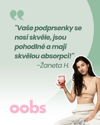 Každá vaše recenze je malá připomínka toho, proč to celé děláme. 🫂 Pro pohodlnější kojení.🤱 Pro suché tričko.✨ Pro noci,...