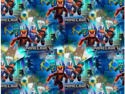 ZIMNÍ SOFTSHELL -  Minecraft souboj