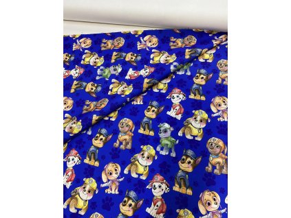 ZIMNÍ SOFTSHELL -  Paw Patrola modrá