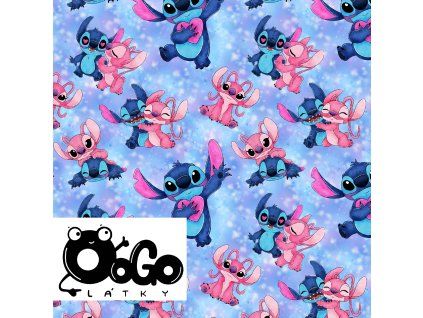 stitch na modré lila
