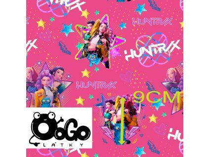 30x30huntrixroserozměr