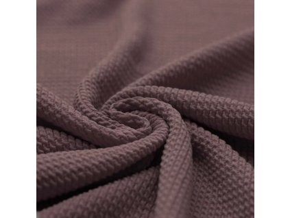 Mini Cable Jersey Fabric Dark Mauve 1100x1100