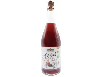 apibul pommes myrtilles bio demeter 75 cl