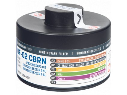 OF-02 CBRN A2B2E2K2SXP3 DR filter CM-6
