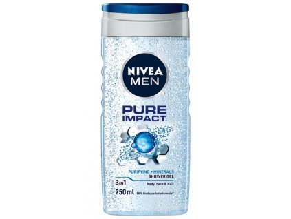 Nivea sprchový gel Men Pure Impact 250 ml