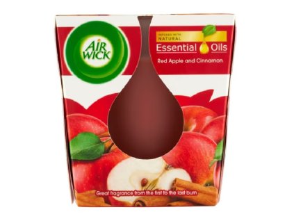 Airwick svíčka Jablko & skořice 105 g