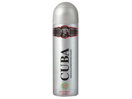 cuba deodorant black 200