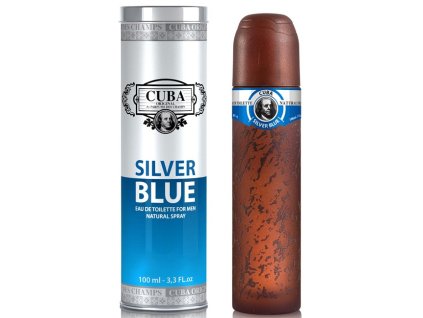 Cuba Silver Blue Men toaletní voda 100 ml