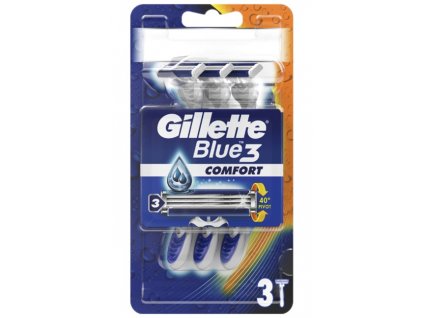 Gillette Blue3 holící jednorázový strojek 3 ks