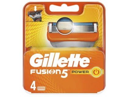 Gillette Fusion Power náhradní břity 4 ks