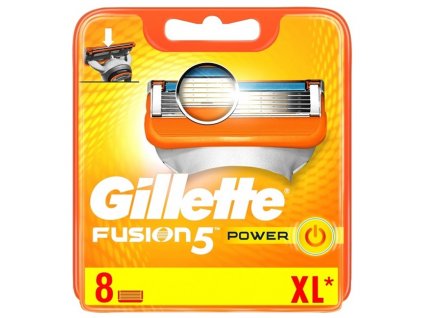 Gillette Fusion5 Power náhradní břity 8 ks