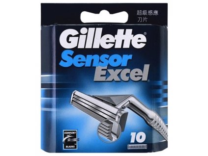 Gillette Sensor Excel náhrady 10 ks