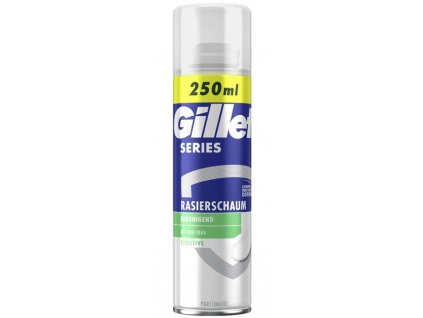 gillette shaving foam sensitiv with aloe vera 250 ml