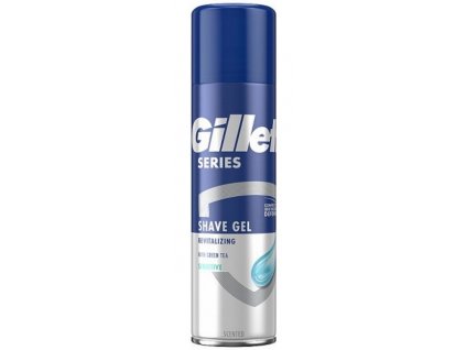 Gillette gel na holení Series Revitalizante-vyživující 200 ml