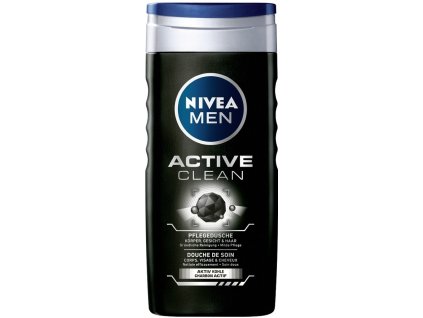 Nivea sprchový gel Men Active Clean 250 ml