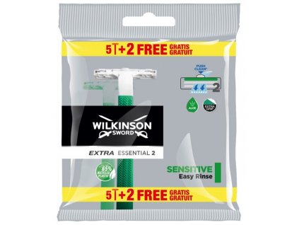 Wilkinson Sword Extra Essential 2 Sensitive 7 ks