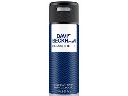 David Beckham Classic Blue deodorant sprej pro muz